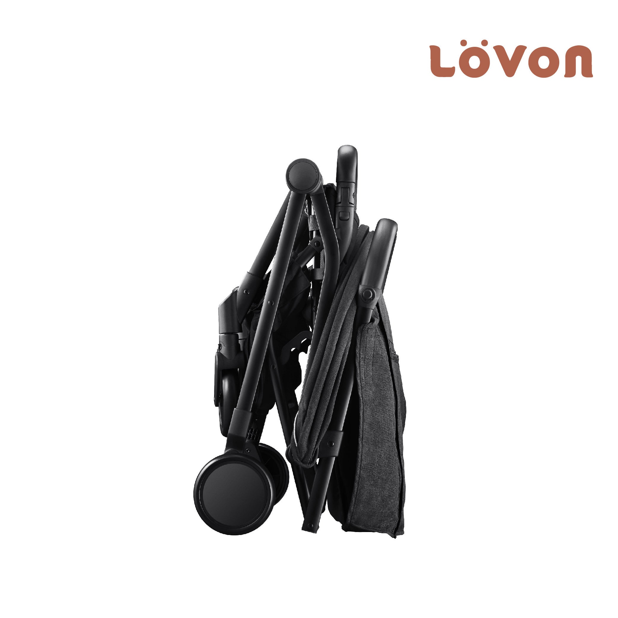 (預購)【LOVON】GENIE V輕量嬰兒手推車-奶茶棕(預計12月下旬到貨)